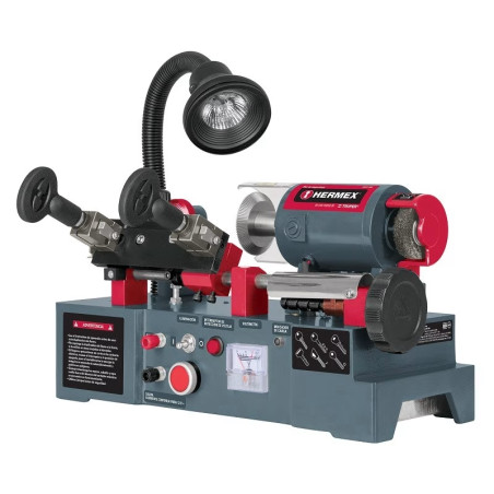 Maquina Duplicadora de llaves Tipo Torno, para llaves planas tetra y radiales Tension 110V, DUP-200 43665 Hermex
