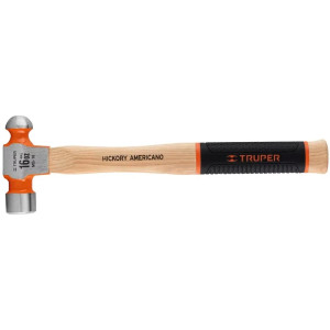 Martillo 16oz de Bola Boca1-5/16" Mango14", Grabado Laser Antiderrapante, MB-16 16902 Truper