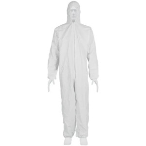 Overoles Desechables Talla L, en Polipropileno repelente de Liquidos, OVERD-L 14421 Truper