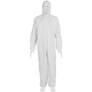Overoles Desechables Talla M, en Polipropileno repelente de Liquidos, OVERD-M 13983 Truper