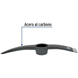 Pico Peruano 5lb o 2.26kg, en acero alto Carbono, Sin Mango, ZP-5UL 41004 Truper