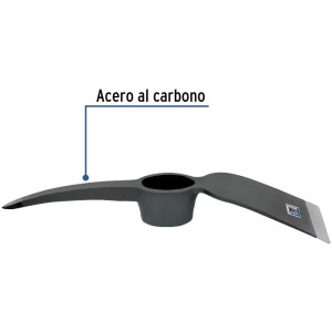 Pico Zapapico Peruano 5lb o 2.26kg, en acero alto Carbono, Sin Mango, TP-5UL 41007 Truper