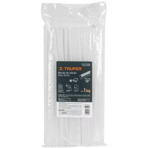 Barra de Silicona 5/16 30cm, Glue Sticks Blister 1kg, Truper 100081