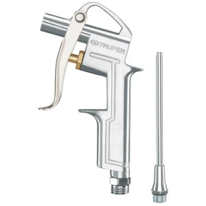 Pistola Metalica para Sopletear, Cuerpo de Aluminio Presion Max 90PSI, 1/4 NPT, PISO-695 19235 Truper