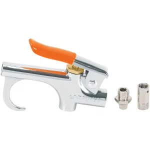 Pistola Mini Metalica para Sopletear, Cuerpo Metalico, Diseño Compacto, 1/4 NPT, PISO-1 19023 Truper