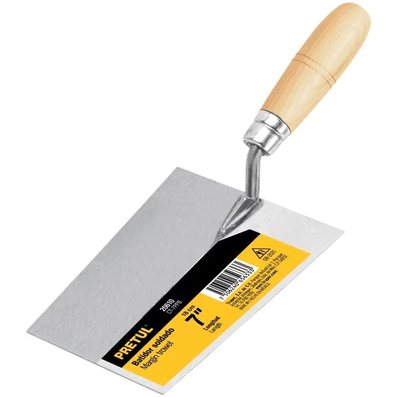 Plancha de Batir 7", en acero al medio carbono, para Albañaleria, CT-7PPB 20610 Pretul
