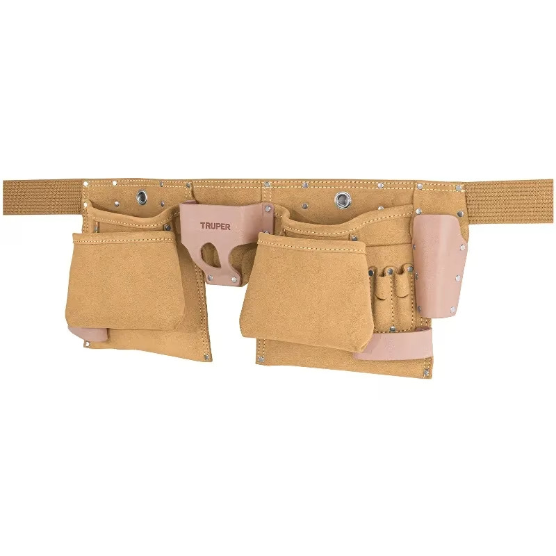 Portaherramientas 13 Compartimientos Carnaza con Cinturon, Truper 11537