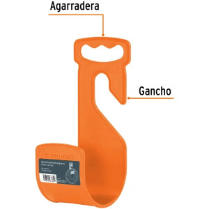 PortaMangueras ABS 1/2" hasta 25m, Truper 100173