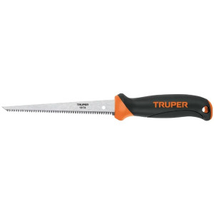 Serrucho para plafon y muros de yeso 6" 15cm DDP8, Truper 18174