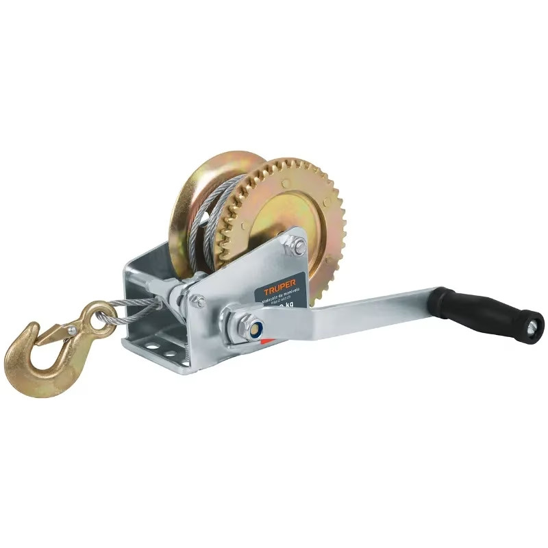 Templadoras de Manivela con Cable 650kg, en acero, ideal para remolque y cargas pesadas, MAW-54C 14720 Truper
