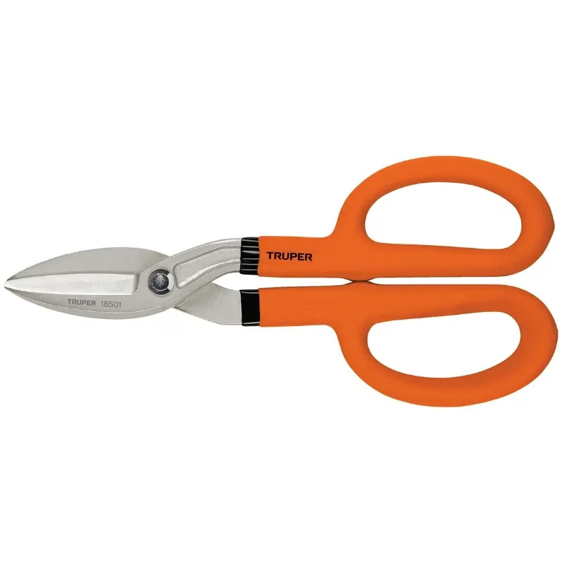 Tijera para Hojalatero 10", en acero al carbono, mango vinil acoginado, TH-10 18501 Truper
