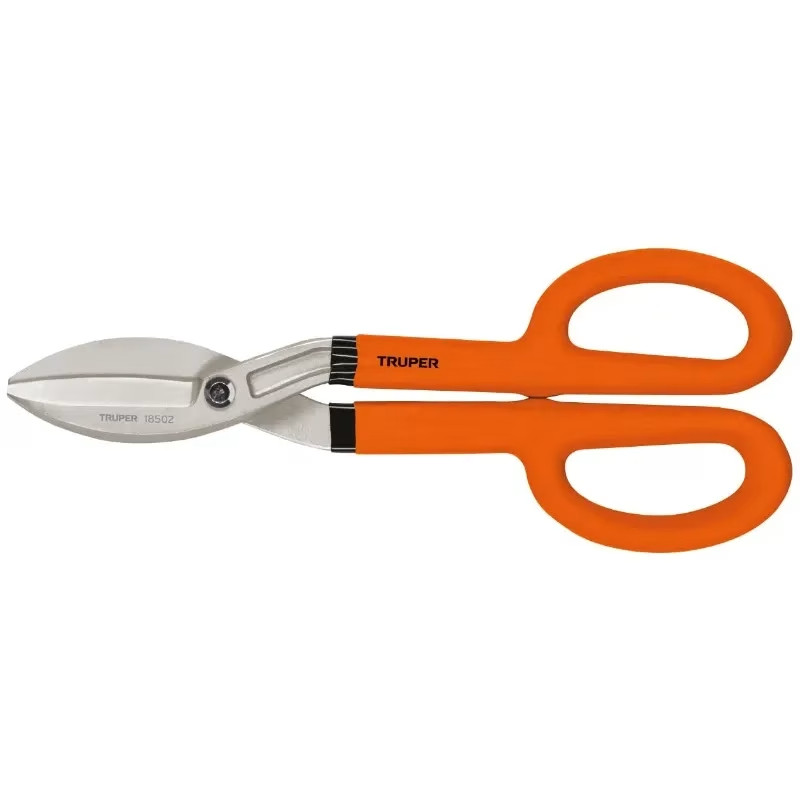 Tijera para Hojalatero 12", en acero al carbono, mango vinil acoginado, TH-12 18502 Truper