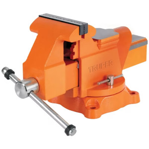 Tornillo de Banco Industrial Ancho de Mordaza 5", Apertura Max 5 1/2" Peso 15.8kg, TA-5 18593 Truper