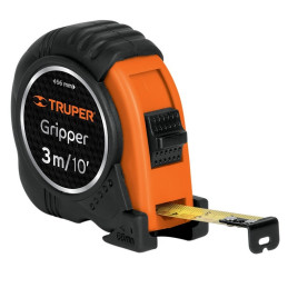  Wincha Flexometro Griper 3M con TPR, cinta medicion ambos lados, carcasa ABS, FH-3ME 15387 Truper 7.288136 Wincha Flexometro Gr