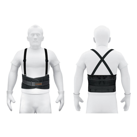  Faja con Tirantes y Cinturon ajustable Talla CH 28-32, cierre con velcro, FAJA-SX 10955 Truper 24.576271 Faja con Tirantes y Ci