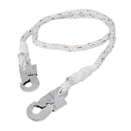  Cable de Posicionamiento, 2 Metros, Ganchos de Acero forjado, para conectarse a los anillos D, CAB-5489-20 14436 Truper 49.1525