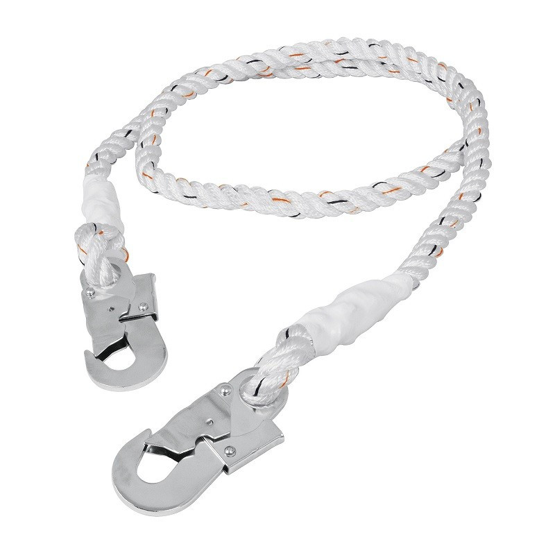  Cable de Posicionamiento, 2 Metros, Ganchos de Acero forjado, para conectarse a los anillos D, CAB-5489-20 14436 Truper 49.1525