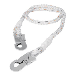  Cable de Proteccion, 1.5 Metros, Ganchos de Acero forjado, para conectarse a los anillos D, CAB-5489-15 14435 Truper 45.762712 