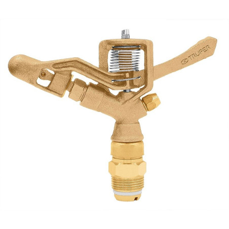  Aspersor Agricola 3/4", Alcance 15m, Area 360, 90 PSI, ASP-3/4BR 10316 Truper 45.762712 Aspersor Agricola 3/4", Alcance 15m, Ar
