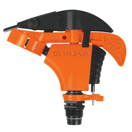  Aspersor Plastico Solo cabeza Entrada 1/2", Estaca 21cm, Alcance 8.5m, Area 360, 50 PSI, ASP-P 10333 Truper 6.779661 Aspersor P