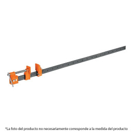  Prensa Sargentas con Solera Apertura 72" Largo 80", Hierro nodular Solera de acero, S6 17739 Truper 119.491525 Prensa Sargentas