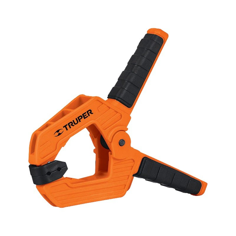  Prensa de Resorte 1 1/2", Cuerpo de Nylon Mango comodos de TPR, PRE-4 17700 Truper 4.40678 Prensa de Resorte 1 1/2", Cuerpo de 