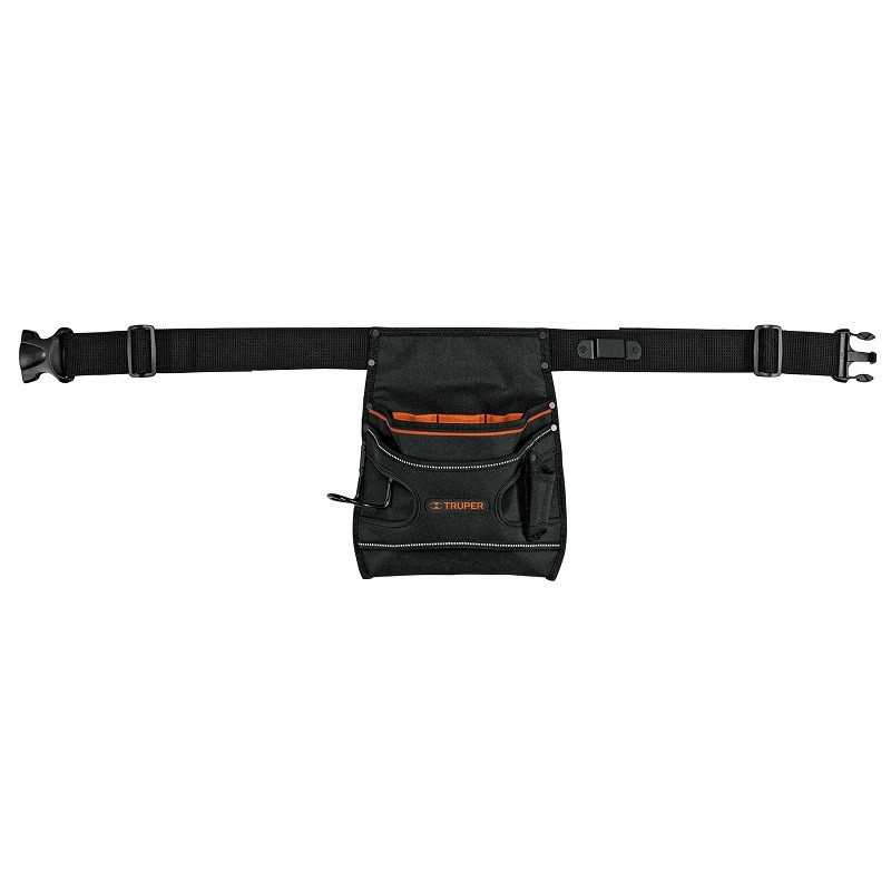  Portaherramientas 13 Compartimientos Poliester Forro PVC con cinturon, Truper 15313 36.440678 Portaherramientas 13 Compartimien