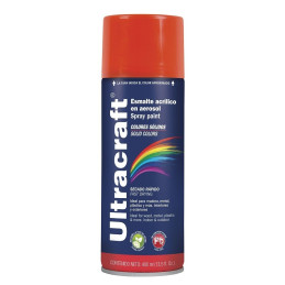  Pintura en Spray Ultracraft Naranja, 400ml, secado rapido libre de Plomo, PA-NA-U 40036 Truper 4.322034 Pintura en Spray Ultrac