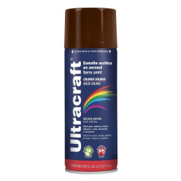  Pintura en Spray Ultracraft Marron, 400ml, secado rapido libre de Plomo, PA-MR-U 40037 Truper 4.322034 Pintura en Spray Ultracr