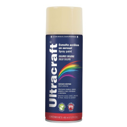  Pintura en Spray Ultracraft Marfil, 400ml, secado rapido libre de Plomo, PA-MA-U 40025 Truper 4.322034 Pintura en Spray Ultracr