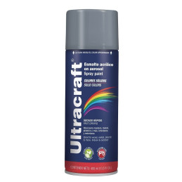  Pintura en Spray Ultracraft Gris, 400ml, secado rapido libre de Plomo, PA-GR-U 40032 Truper 4.322034 Pintura en Spray Ultracraf