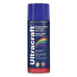  Pintura en Spray Ultracraft Azul Marino, 400ml, secado rapido libre de Plomo, PA-AM-U 40033 Truper 4.322034 Pintura en Spray Ul