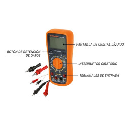  Multitester Digital Profesional Automotriz, MUT-105 10403 Truper 92.372881 Multitester Digital Profesional Automotriz, MUT-105 