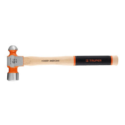  Martillo 40oz de Bola Boca1-5/8" Mango16-1/2", Grabado Laser Antiderrapante, MB-40 16905 Truper 44.915254 Martillo 40oz de Bola