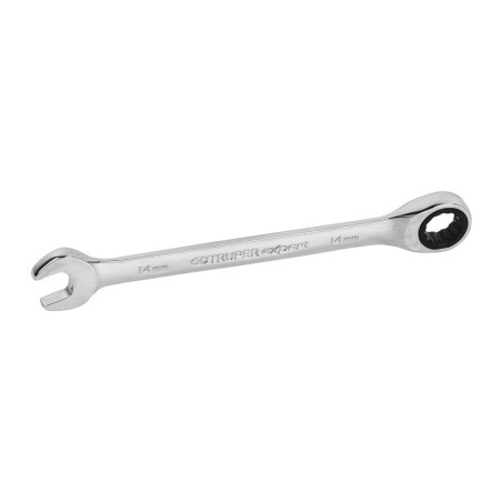  Llave Boca Mixta Ratchet 14mm ACrVanadio Truper 15746 15.423729 Llave Mixta Ratchet 14mm Acero Cromo Vanadio, LL-1214MX 15746 T