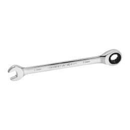  Llave Boca Mixta Ratchet 11mm ACrVanadio Truper 13620 12.033898 Llave Mixta Ratchet 11mm Acero Cromo Vanadio, LL-2011MX 13620 T