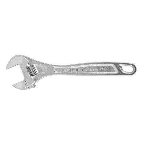  Llave Francesa 12" Apertura 1 5/8", Profesionales Acero al Cromo Vanadio Cromadas, PET-12C 15508 Truper 38.135593 Llave Frances