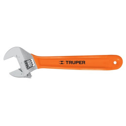  Llave Francesa 10" Apertura 1 1/4", Acero al Carbono Cromadas con Grip, PET-10X 15511 Truper 22.033898 Llave Francesa 10" Apert