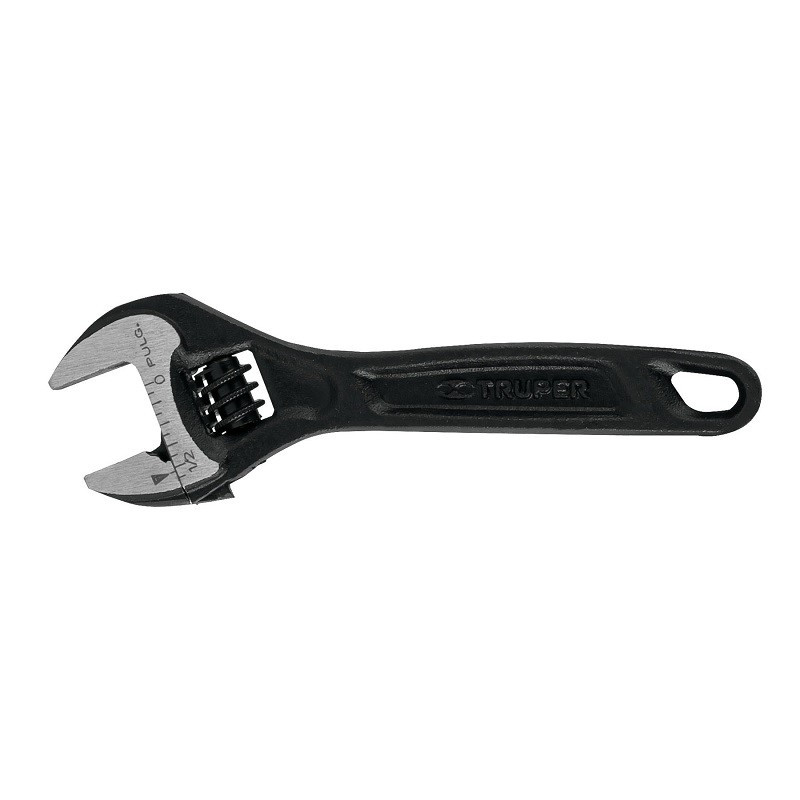  Llave Francesa 4" Apertura 9/16" , Profesionales Acero al Cromo Vanadio Fosfatadas, PET-4 15497 Truper 13.983051 Llave Francesa