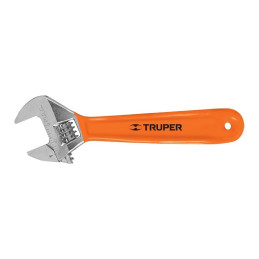  Llave Francesa 6" Apertura 3/4", Acero al Carbono Cromadas con Grip, PET-6X 15509 Truper 11.101695 Llave Francesa 6" Apertura 3