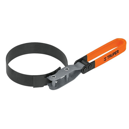  Llave filtro de Aceite Suncho 3 15/16" L3 3/4", Mango en Vinil, Banda de Acero al Carbono, LF-1000 14518 Truper 13.050847 Llave