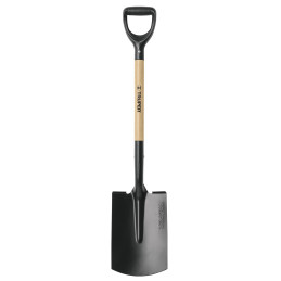  Lampa Recta T-1000, Puño Plastico, Cuchara Ancho 8 1/2" Largo 20 1/4" Largo Total 41", PR1-PE 11173 Truper 22.033898 Lampa Rect
