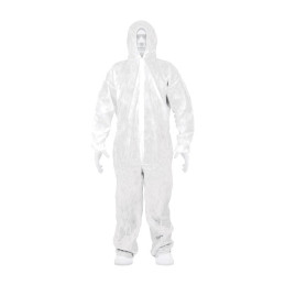  Overoles Desechables Talla XL, en Polipropileno repelente de Liquidos, OVERD-XL 14422 Truper 17.79661 Overoles Desechables Tall