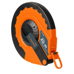  Wincha Fibra de Vidrio Carcasa Plastica 20 Metros, Carcasa ABS Cubierta con TPR, TP20ME 12638 Truper 27.966102 Wincha Fibra de 