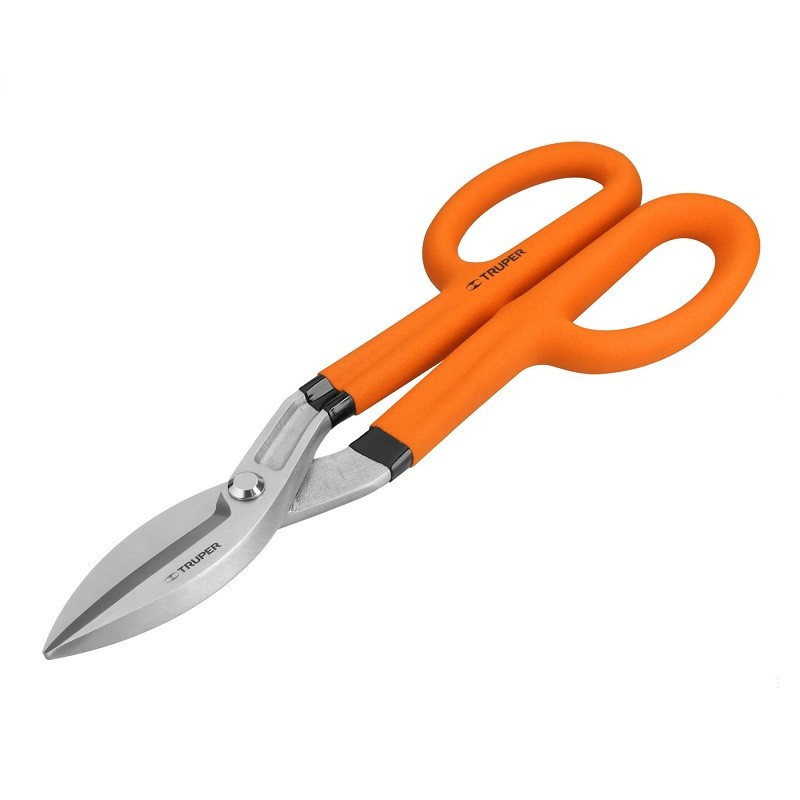  Tijera para Hojalatero 12", en acero al carbono, mango vinil acoginado, TH-12 18502 Truper 33.050847 Tijera para Hojalatero 12"