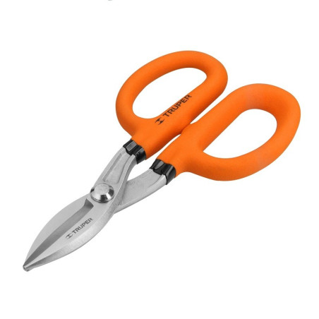  Tijera para Hojalatero 7", en acero al carbono, mango vinil acoginado, TH-7 18520 Truper 20.338983 Tijera para Hojalatero 7", e