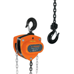 Tecle Industrial 1 1/2 Toneladas, Doble Trinquete, Mecanismo de triple engranaje, Peso 16.4kg, POL-1-1/2 16825 Truper 405.93220