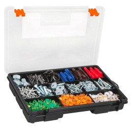  Organizador reforzado de Plastico 11", 15 Compartimientos, Largo 11", Ancho 7", Alto 1 3/4", ORG-15 19896 Truper 6.016949 Organ