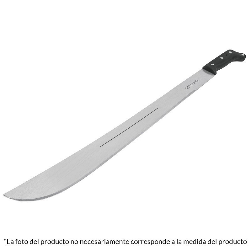  Machete Sable Longitud 22", Cacha negra mango con remaches, 127-H22 11944 Truper 12.542373 Machete Sable Longitud 22", Cacha ne