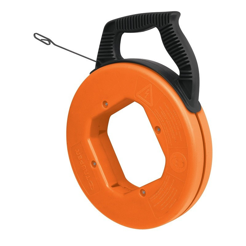  Guia pasa Cable 30 Metros, Guia acero SK5, Para jalar cable electricos y de Telecomunicaciones, GUIA-30 17752 Truper 72.033898 